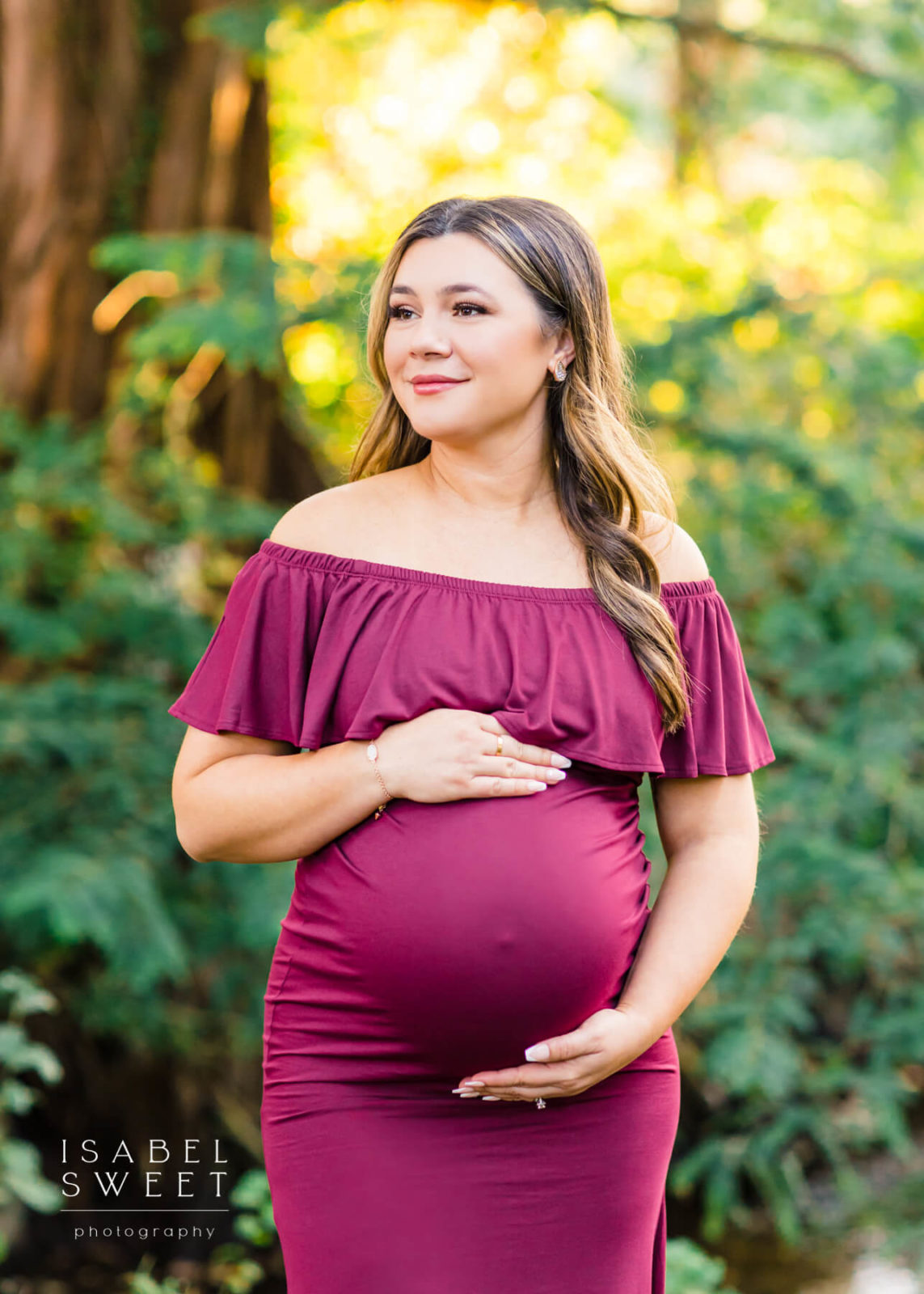 Arnold Arboretum maternity photos | D&D - isabelsweet.com