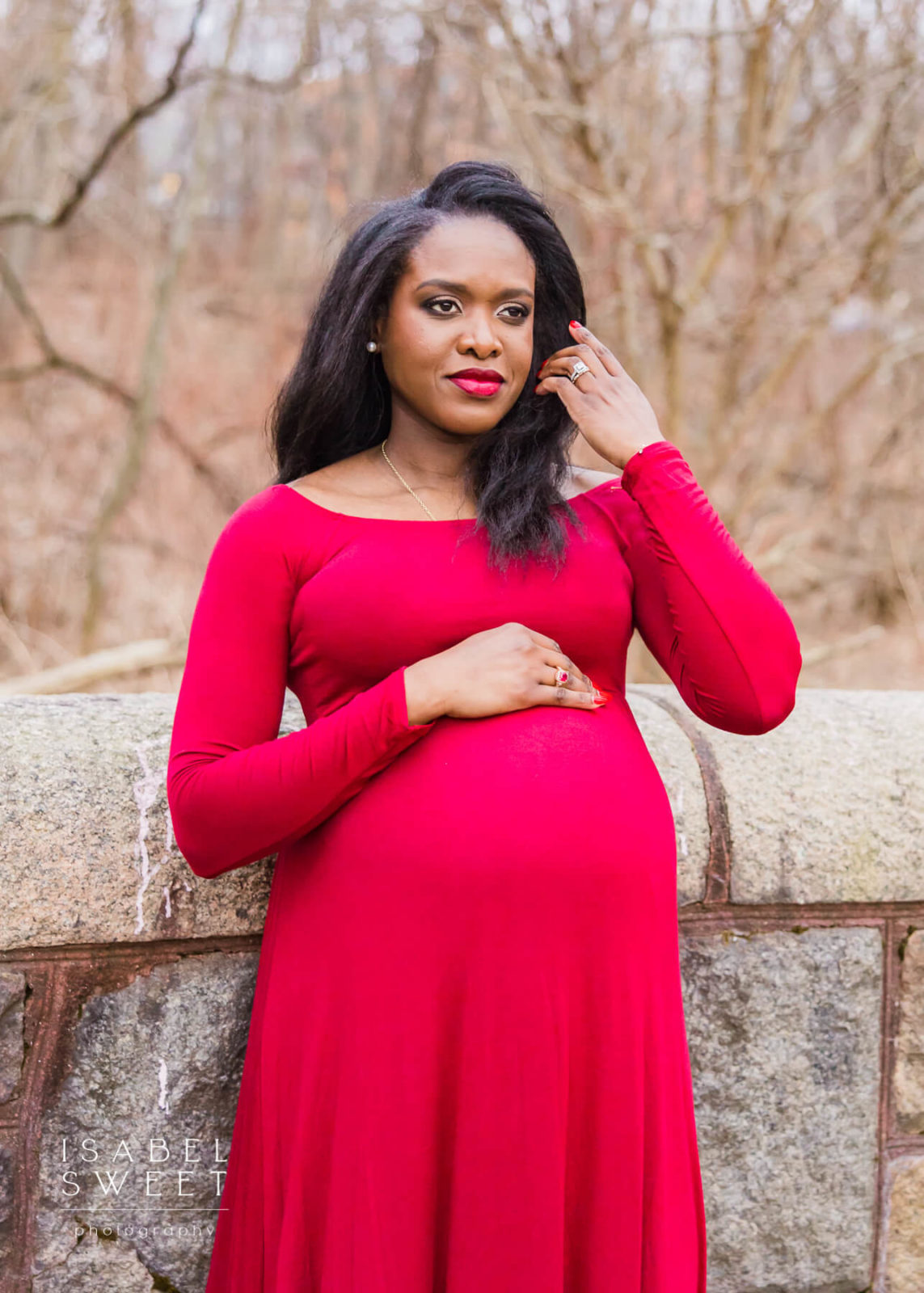 Jamaica Plain maternity photos M & D