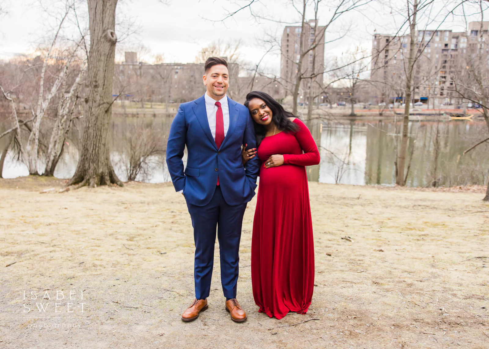 Jamaica Plain maternity photos M & D