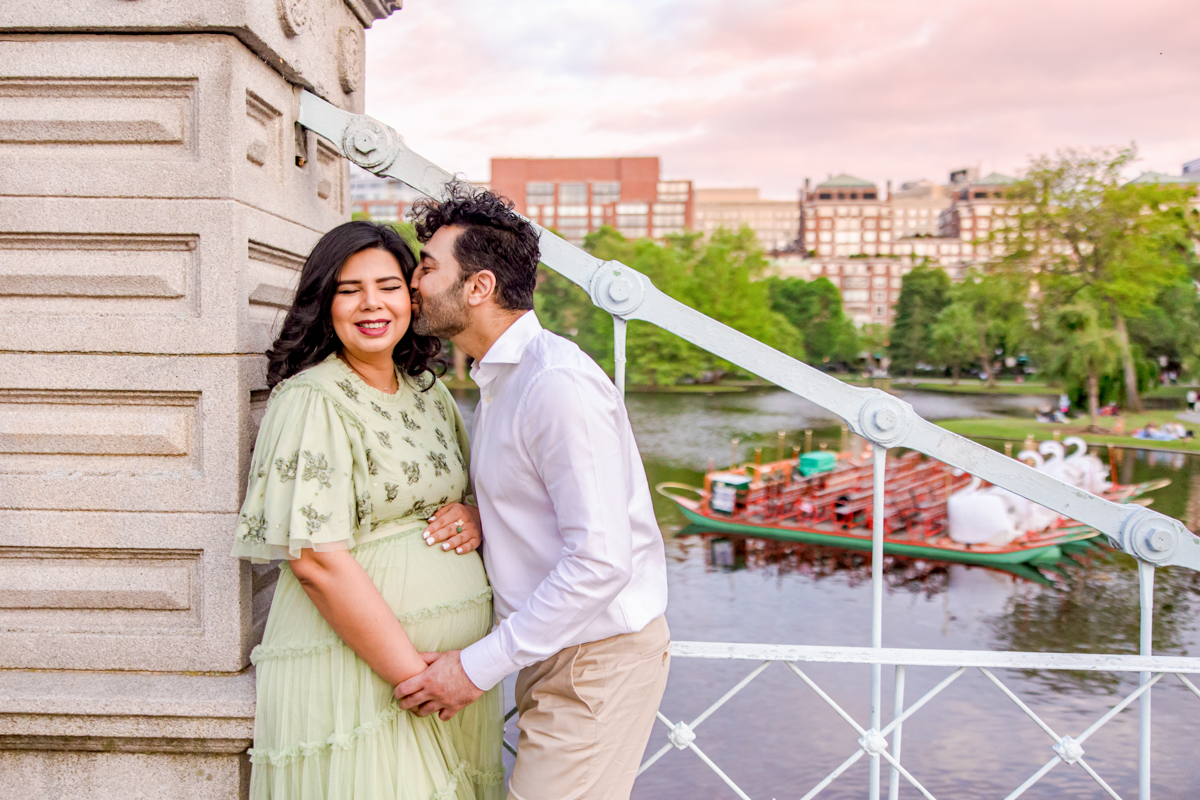 Boston maternity photo